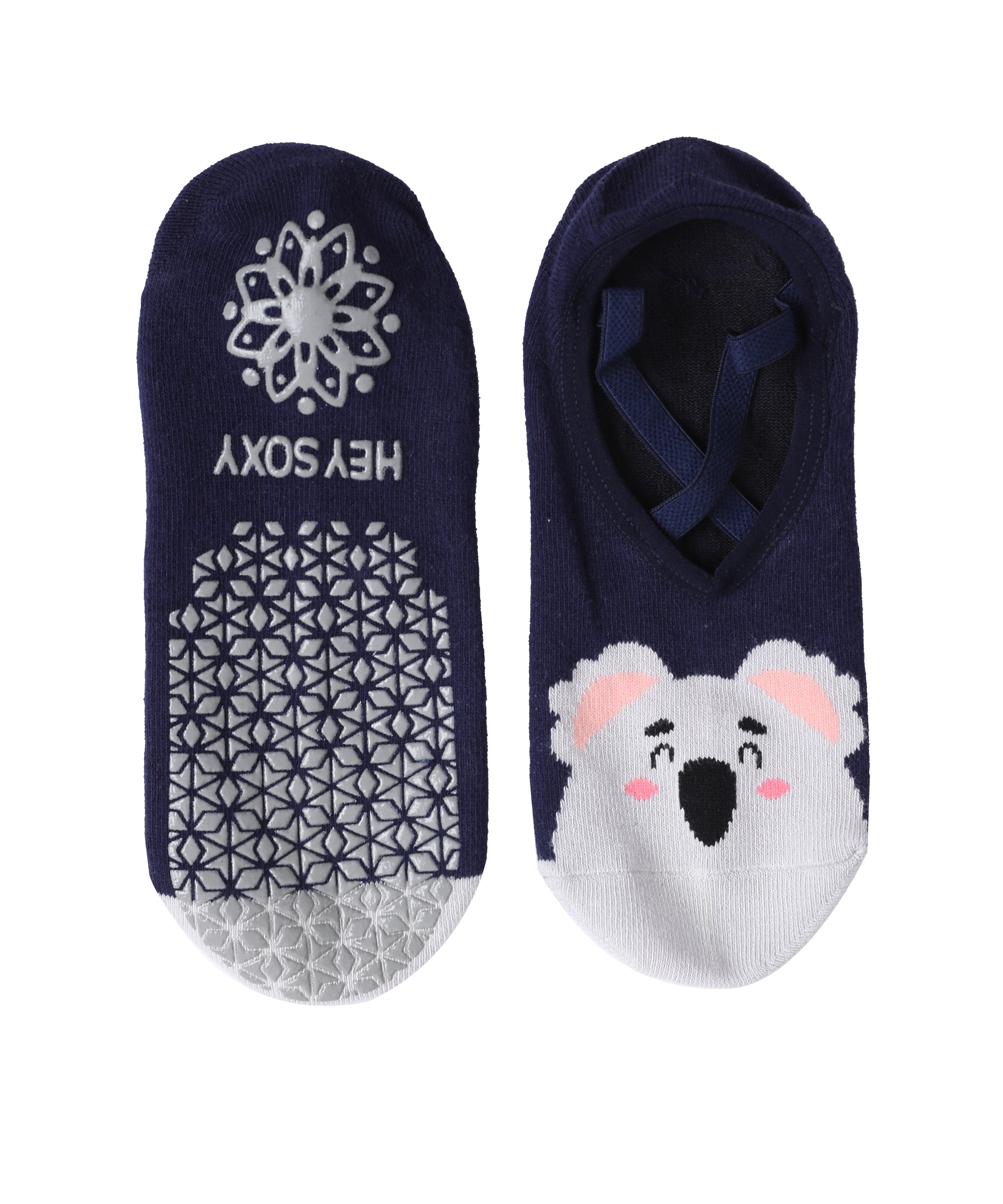 Non-Slip Women's Hospital Socks (Animals)