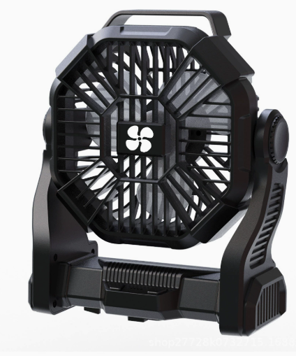 Portable Camping Fan and Lantern with Power Bank