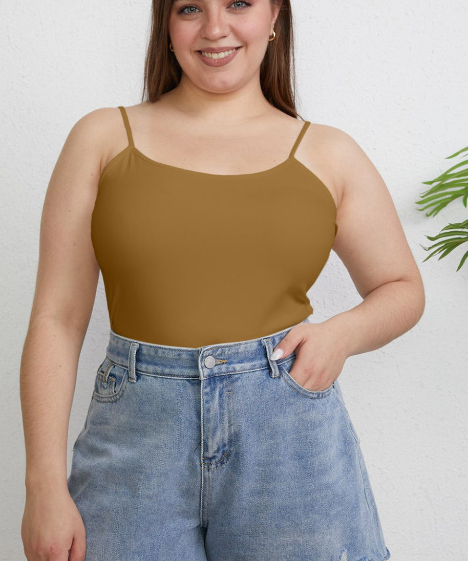 Basic Bae Full Size Round Neck Slim Cami