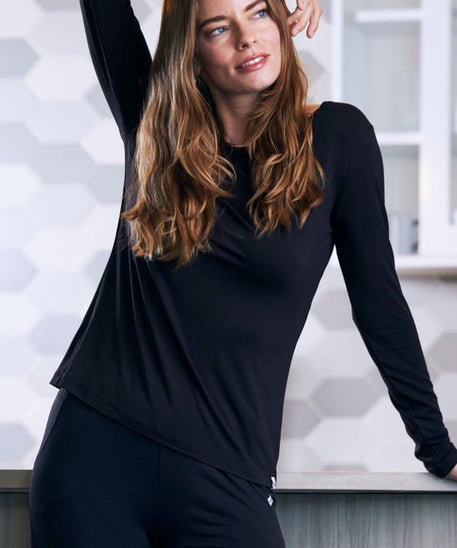 Women's Bamboo Lounge Long Sleeve T-Shirt
