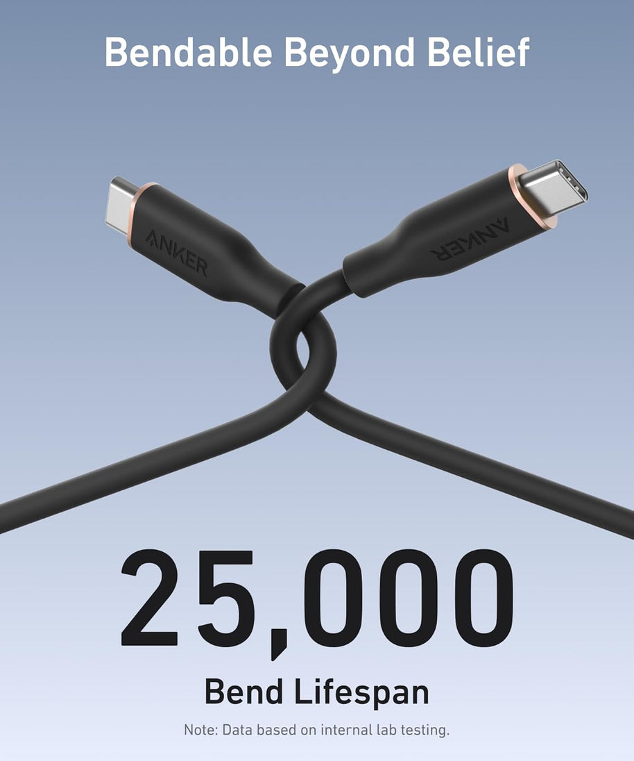 Anker <b>643</b> USB-C to USB-C Cable (Flow, Silicone)