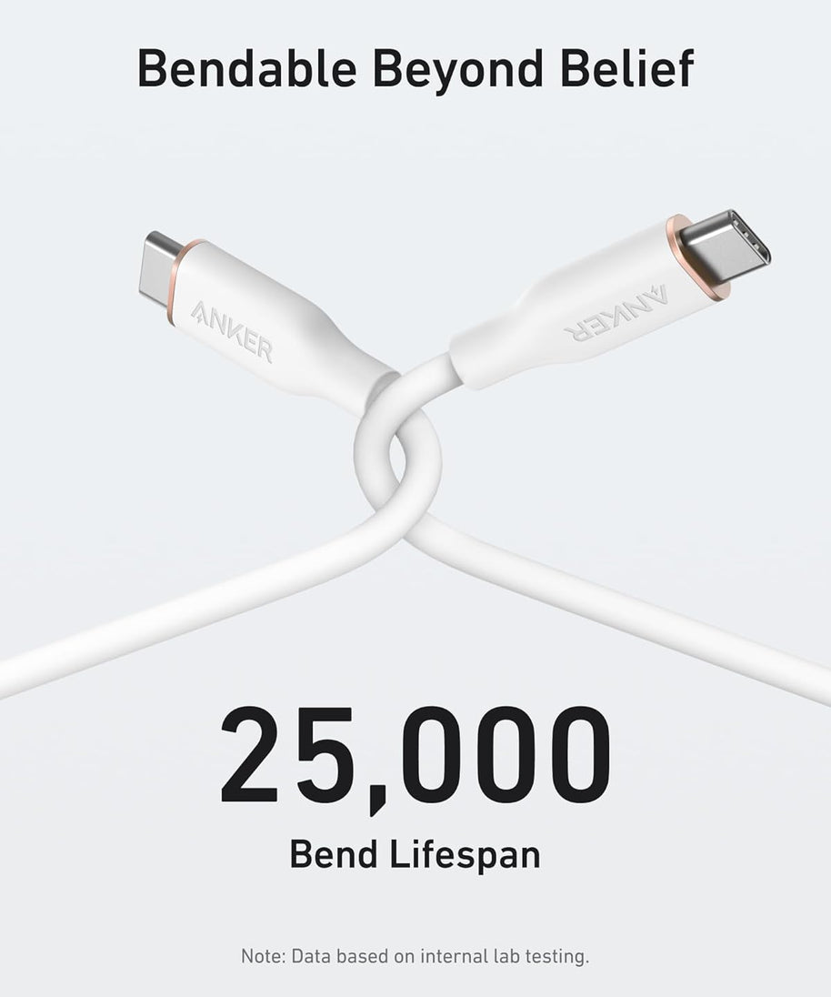 Anker <b>643</b> USB-C to USB-C Cable (Flow, Silicone)