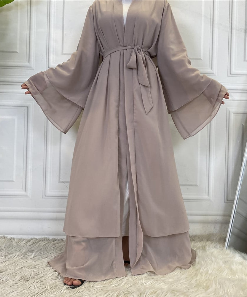 Chiffon Robe - Fashionable Muslim Cardigan