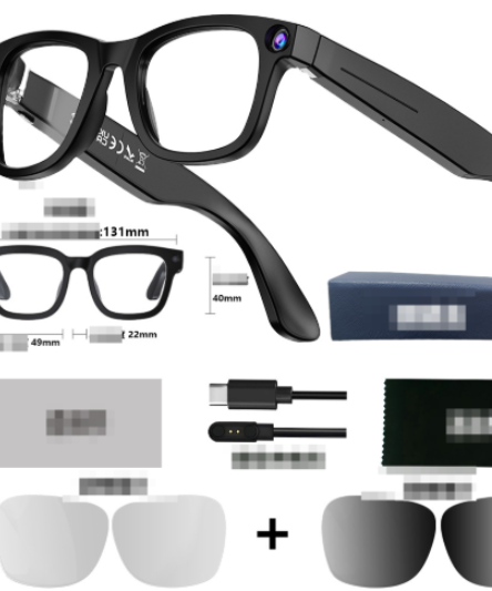 AI Camera Smart Glasses
