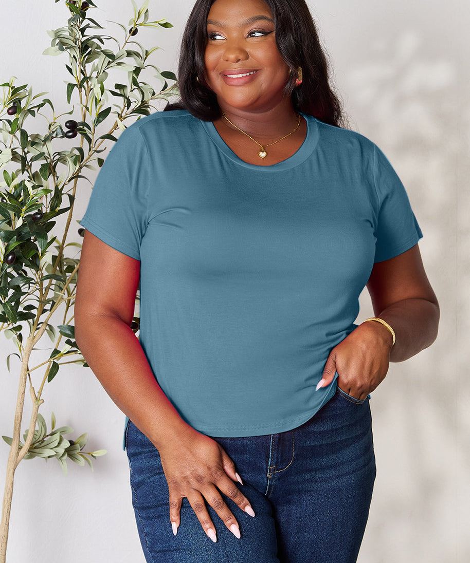 Basic Bae Full Size Round Neck Short Sleeve T-Shirt
