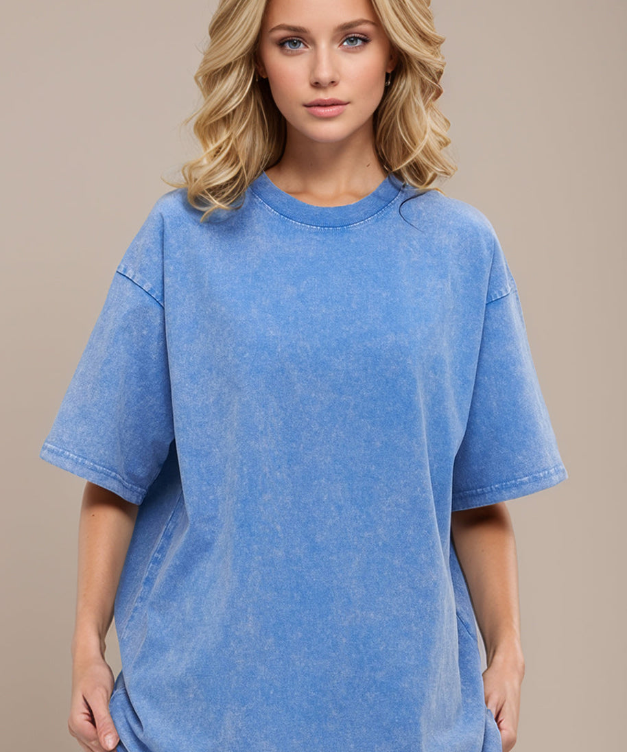 Basic Bae Round Neck Half Sleeve T-Shirt