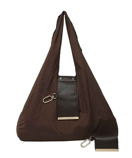 Women's Handbag With Key-ring Design Lightweight Shoulder Bag Large Capacity Shopping Bags