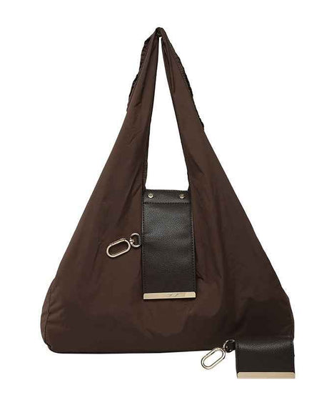 Women's Handbag With Key-ring Design Lightweight Shoulder Bag Large Capacity Shopping Bags