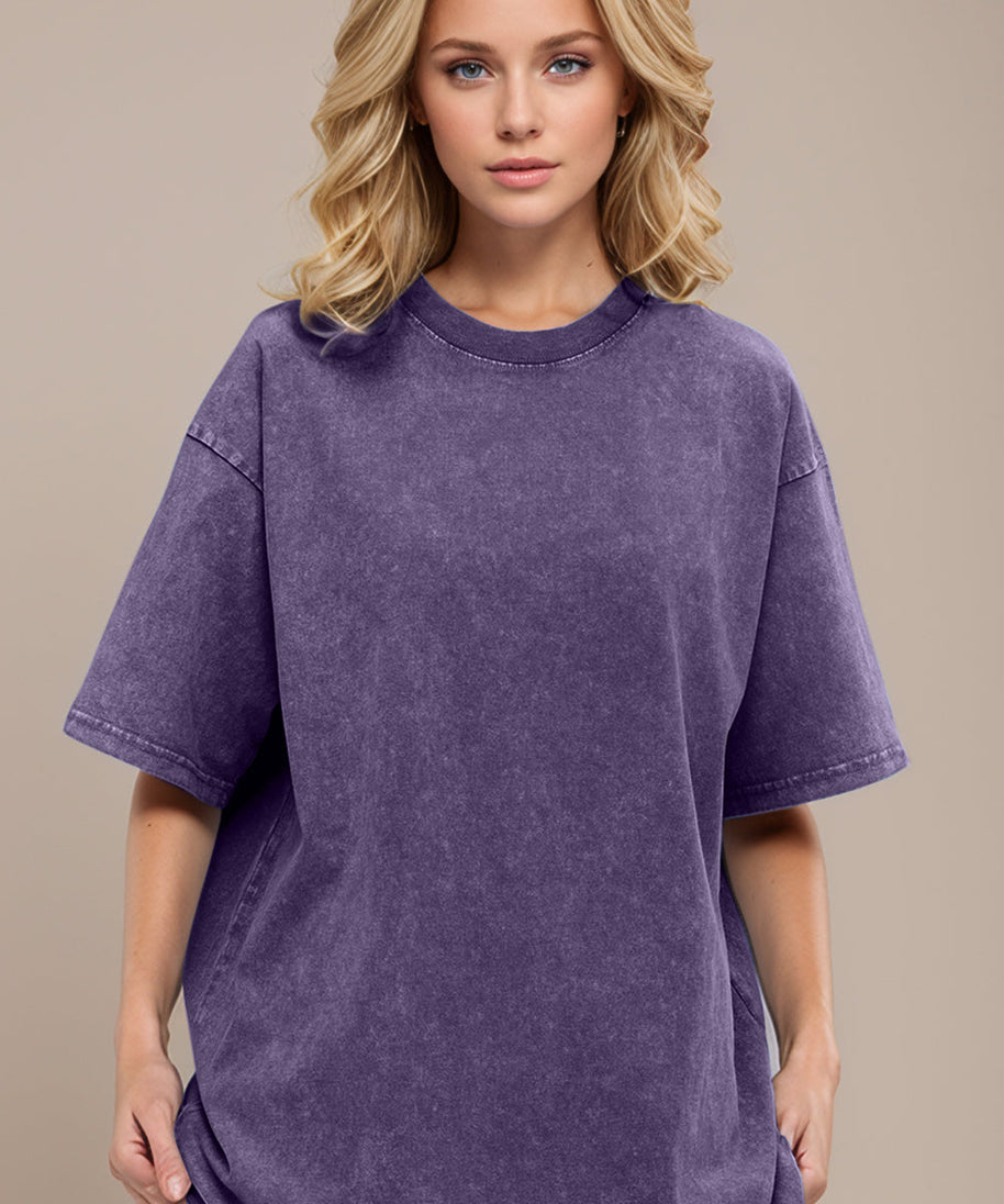 Basic Bae Round Neck Half Sleeve T-Shirt