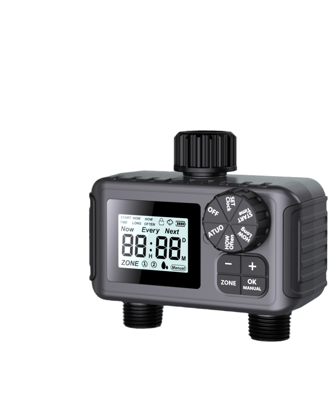 Automatic Dual-Channel Garden Irrigation Timer | Smart Watering Controller