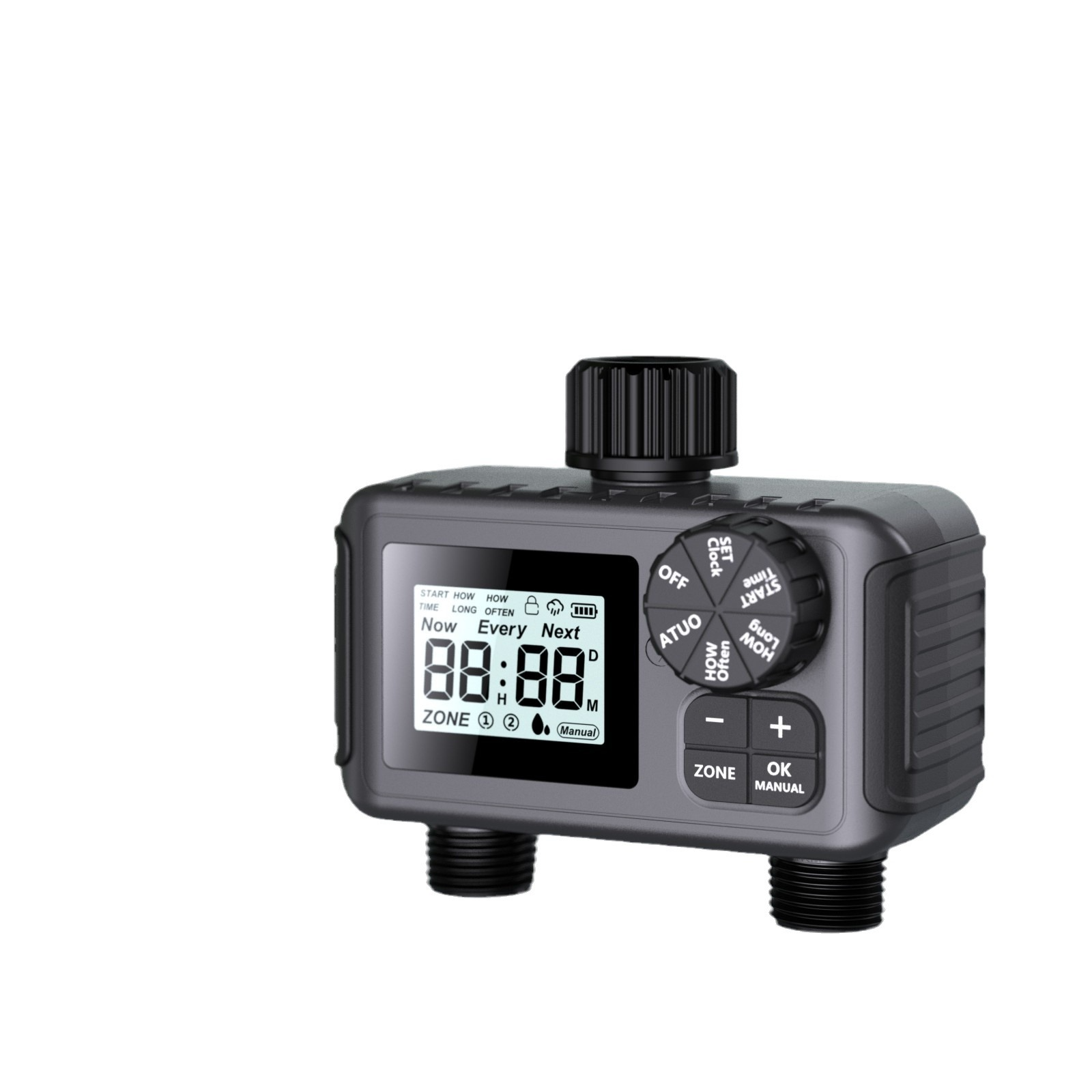 Automatic Dual-Channel Garden Irrigation Timer | Smart Watering Controller