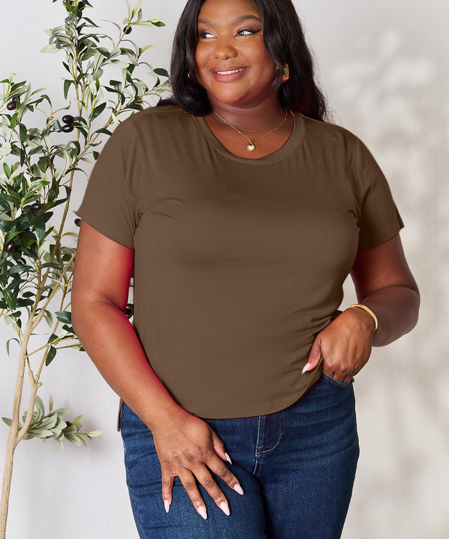 Basic Bae Full Size Round Neck Short Sleeve T-Shirt