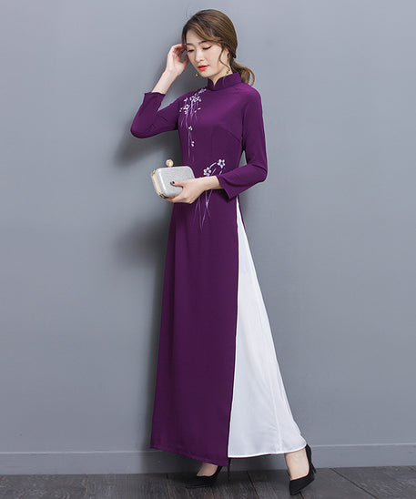Improved Cheongsam, Tea Dress, Vintage Dress