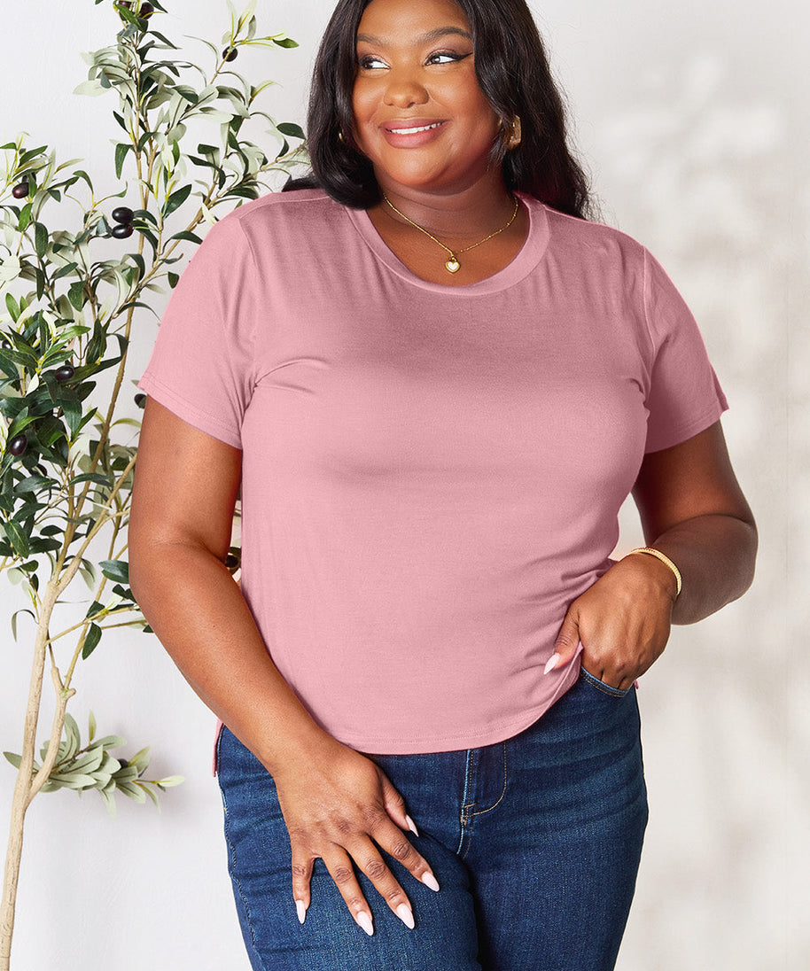 Basic Bae Full Size Round Neck Short Sleeve T-Shirt
