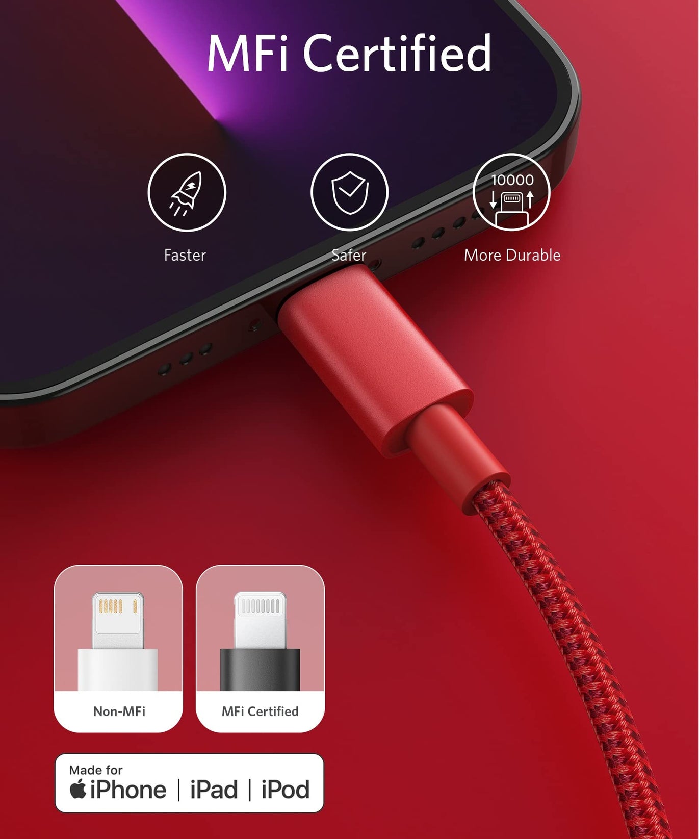 Anker <b>331</b> USB-C to Lightning Cable