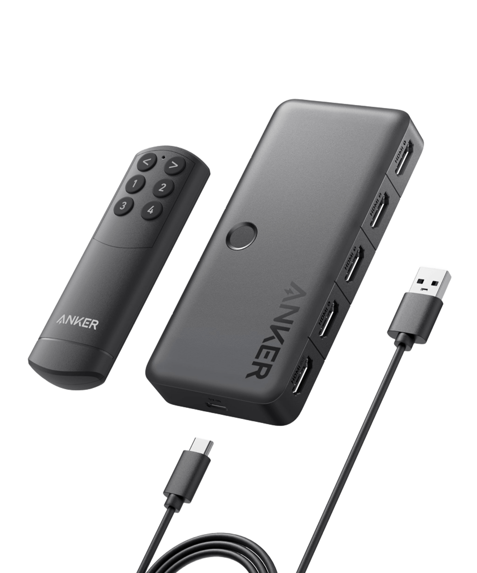 Anker HDMI Switch (4 in 1 Out, 4K HDMI)