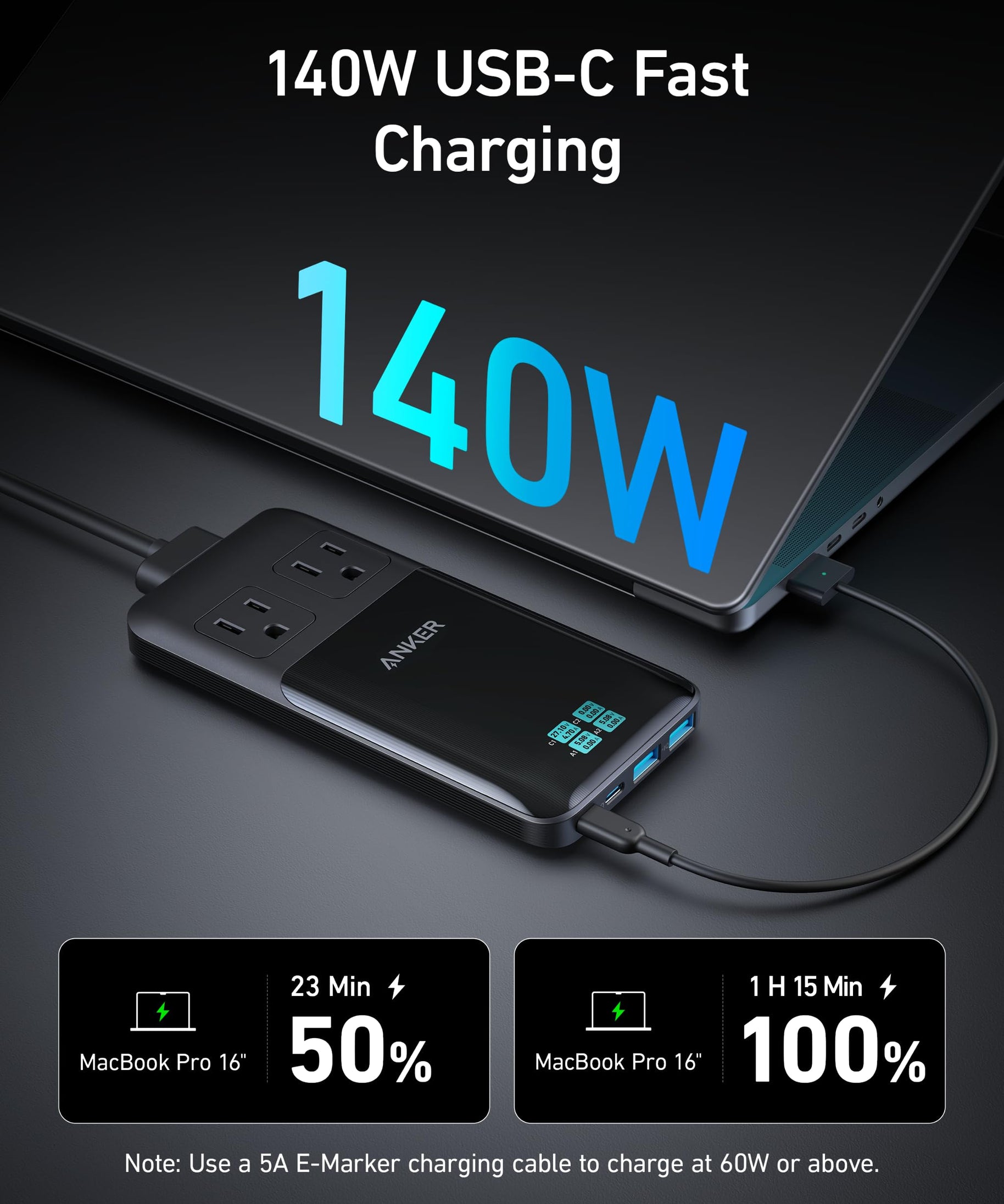 Anker Prime 6-in-1 Charging Station (140W)
