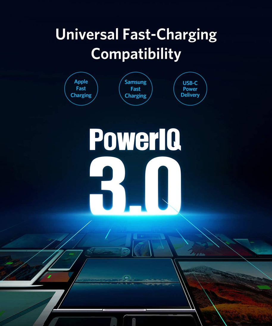 Anker <b>PowerDrive III</b> Duo USB-C Car Charger