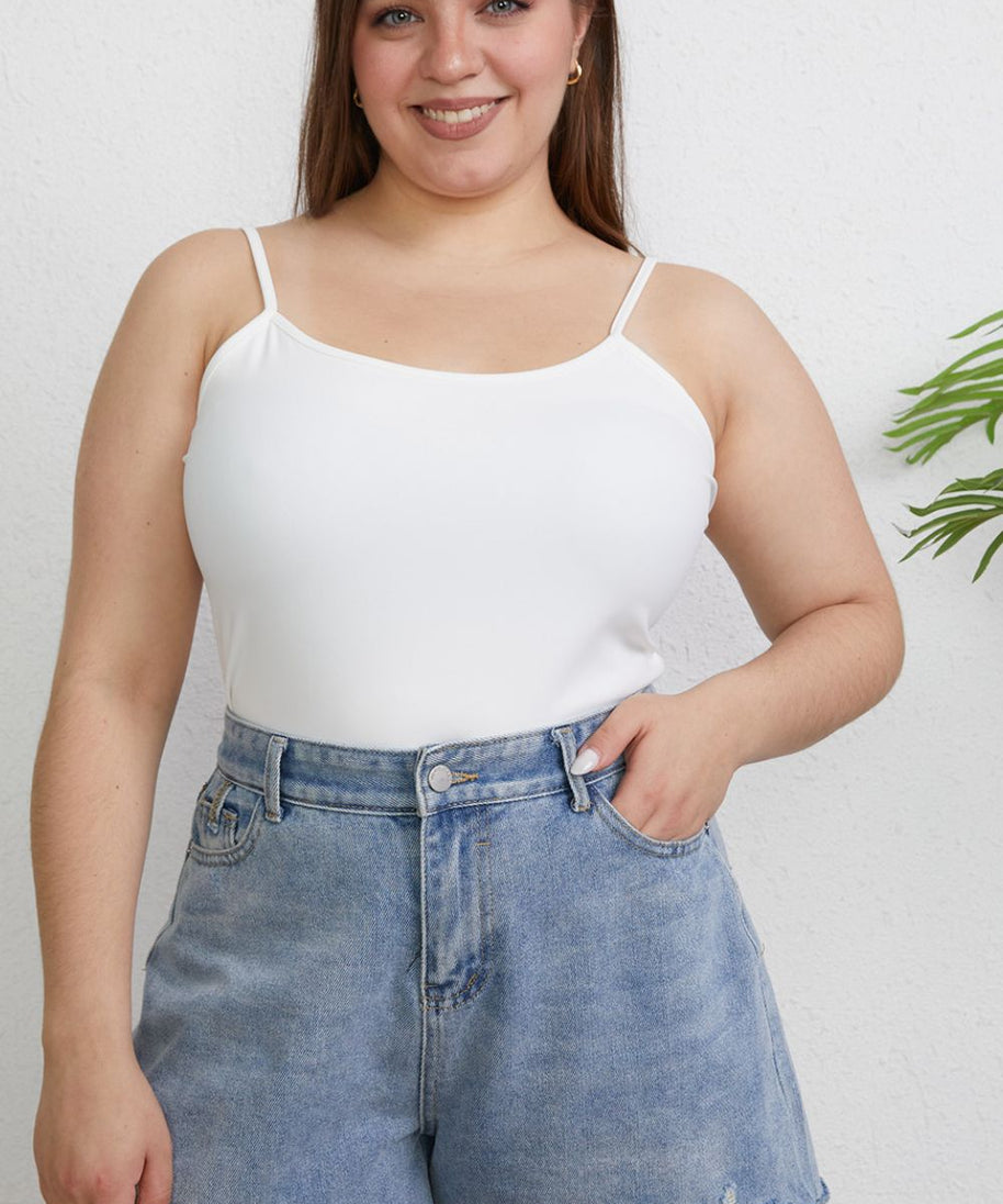 Basic Bae Full Size Round Neck Slim Cami