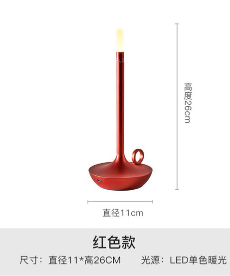 Chic LED Vintage Candle Table Lamp