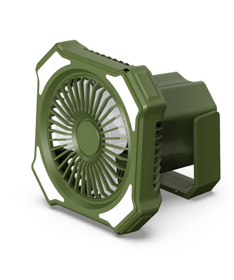 Ventilateur et lanterne de camping portables avec banque d'alimentation