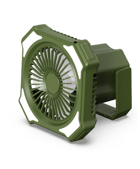 Portable Camping Fan and Lantern with Power Bank