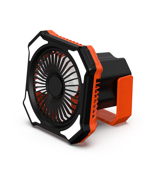 Ventilateur et lanterne de camping portables avec banque d'alimentation
