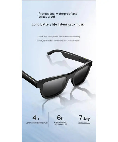 Smart Glasses Bluetooth Sunglasses – Wireless Headset Eyewear
