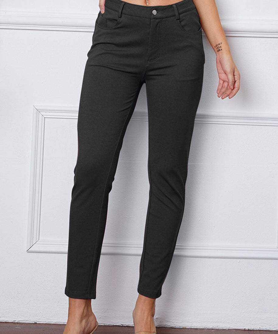 StretchyStitch Pants by Basic Bae
