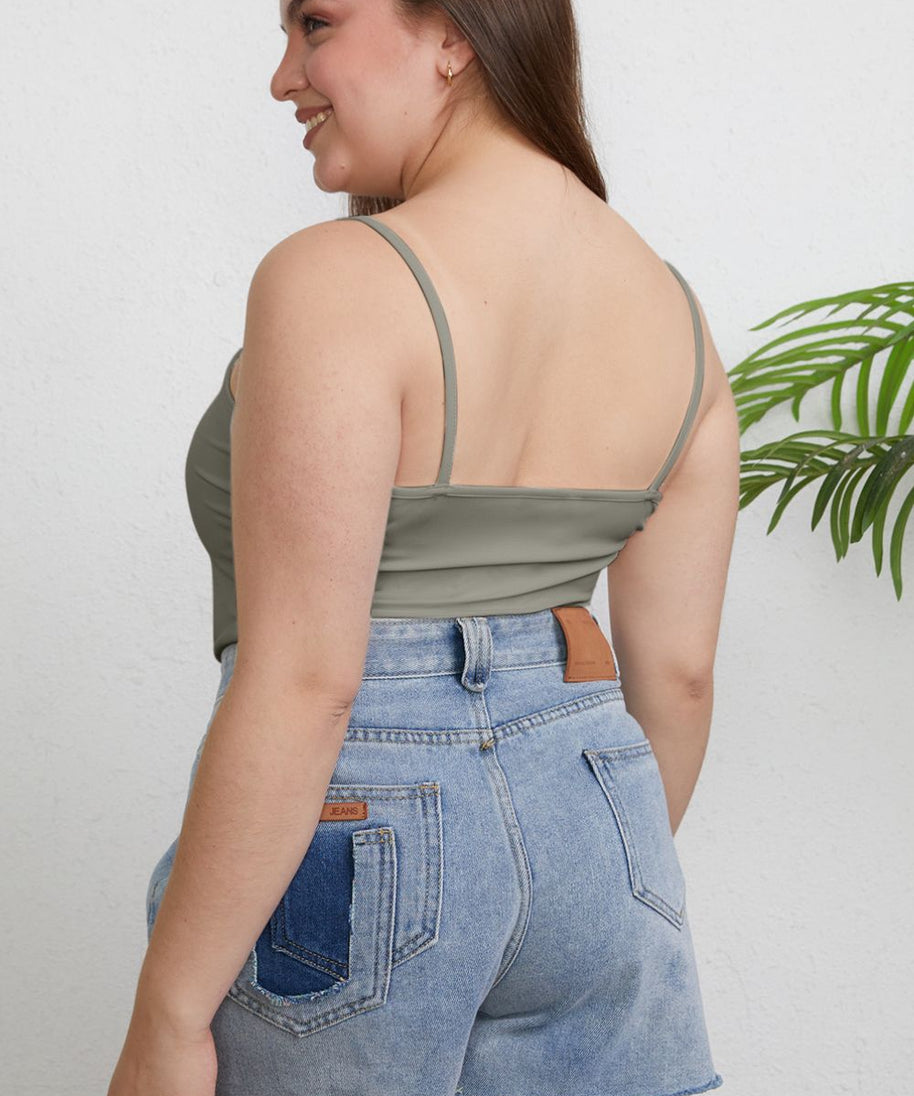 Basic Bae Full Size Round Neck Slim Cami