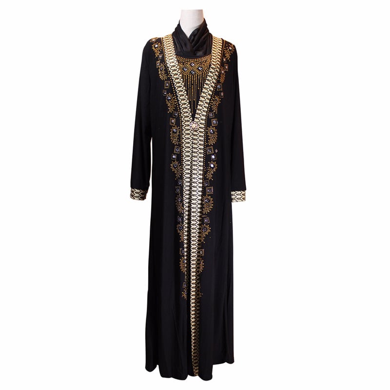 Beaded Dress for Muslim Ramadan Fashion