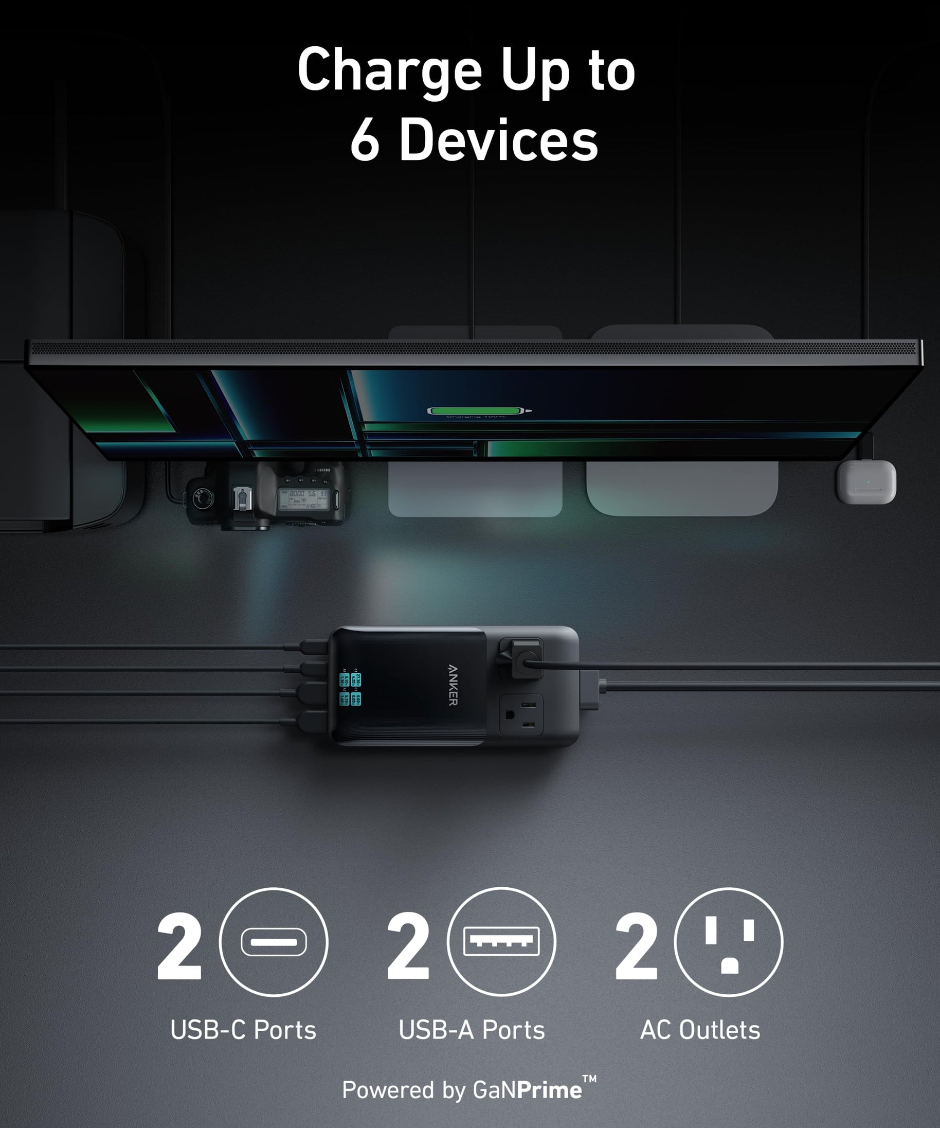 Anker Prime 6-in-1 Charging Station (140W)