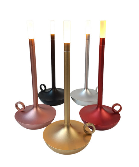 Chic LED Vintage Candle Table Lamp