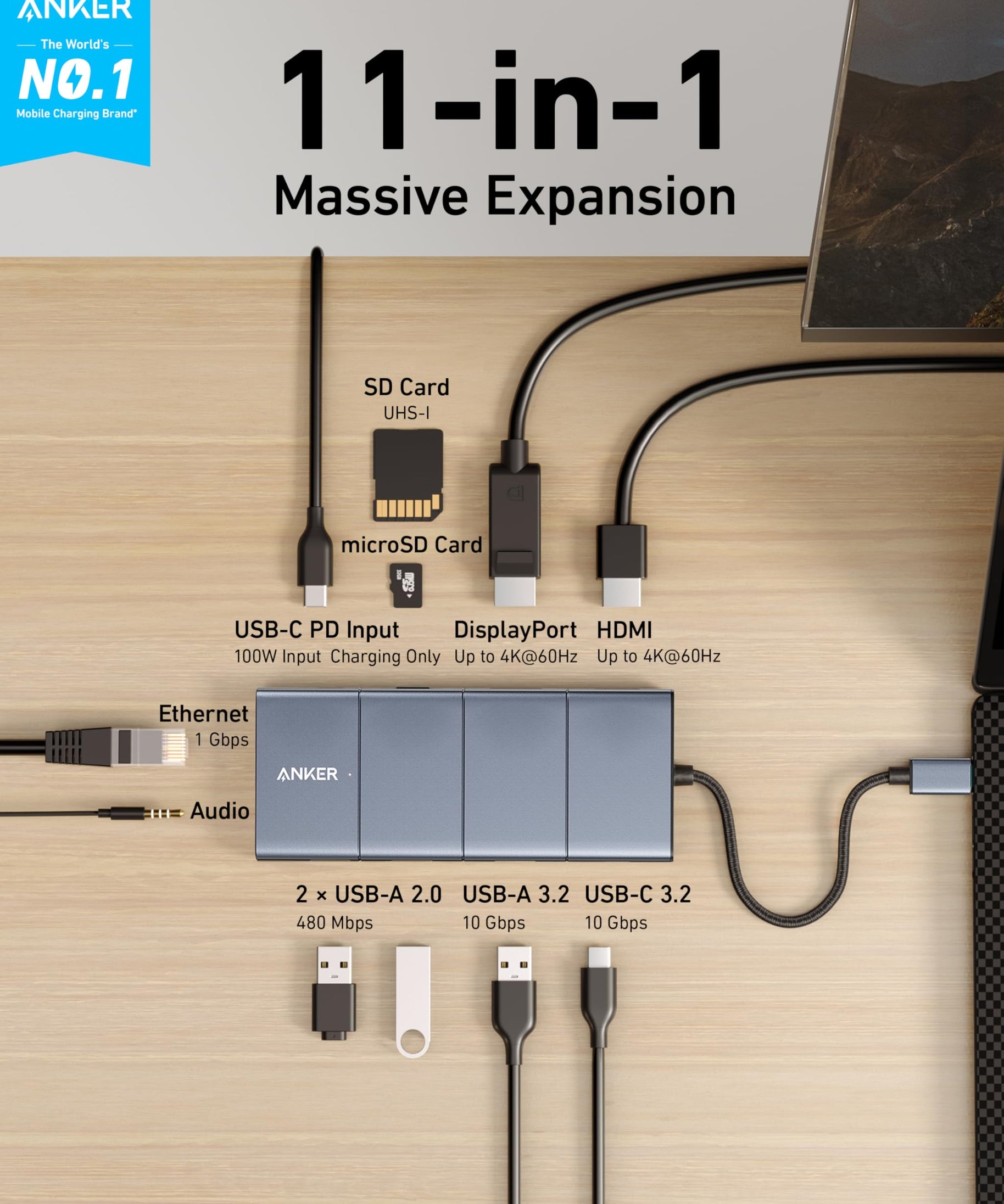 Anker <b>565</b> USB-C Hub (11-in-1)