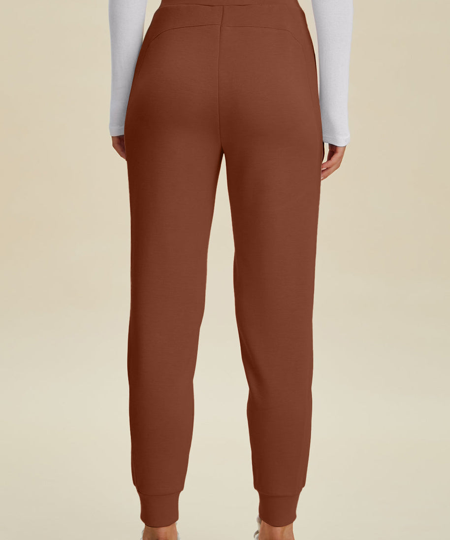 Basic Bae Full Size Air Scuba Drawstring High Waist Joggers