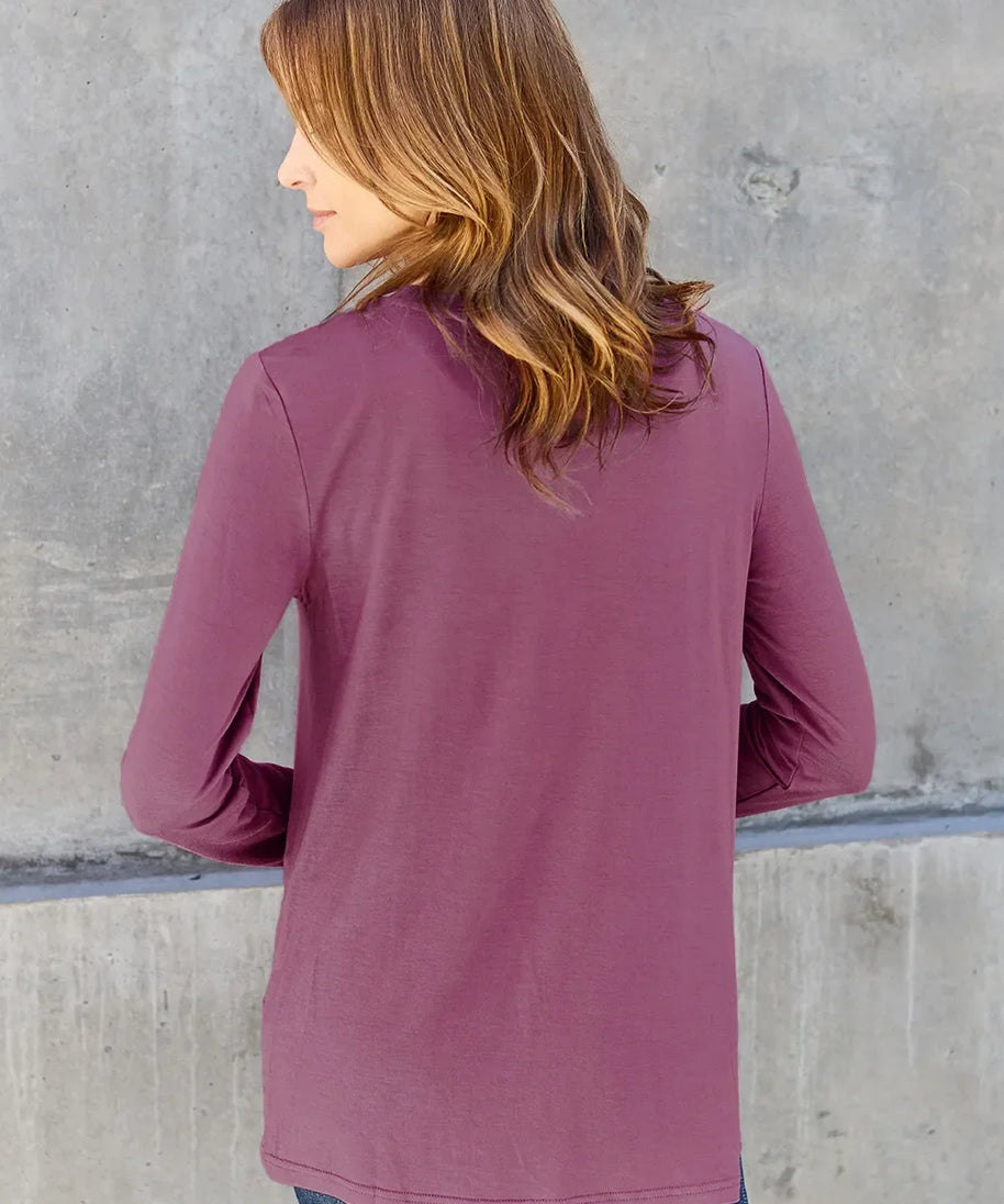 Basic Bae Full Size Round Neck Long Sleeve Top