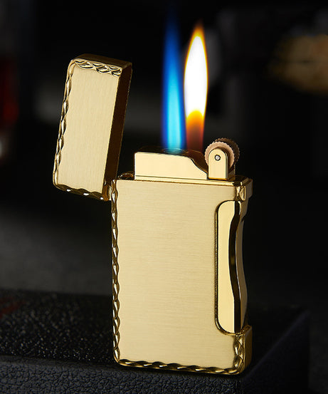 Personalized Double Flame Rechargeable Metal Lighter