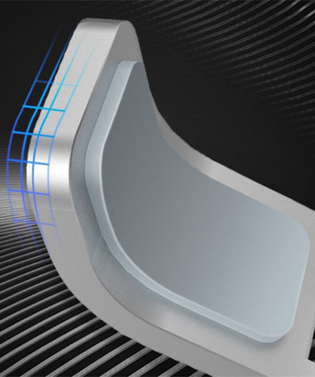 Support de PC portable réglable en aluminium avec six hauteurs