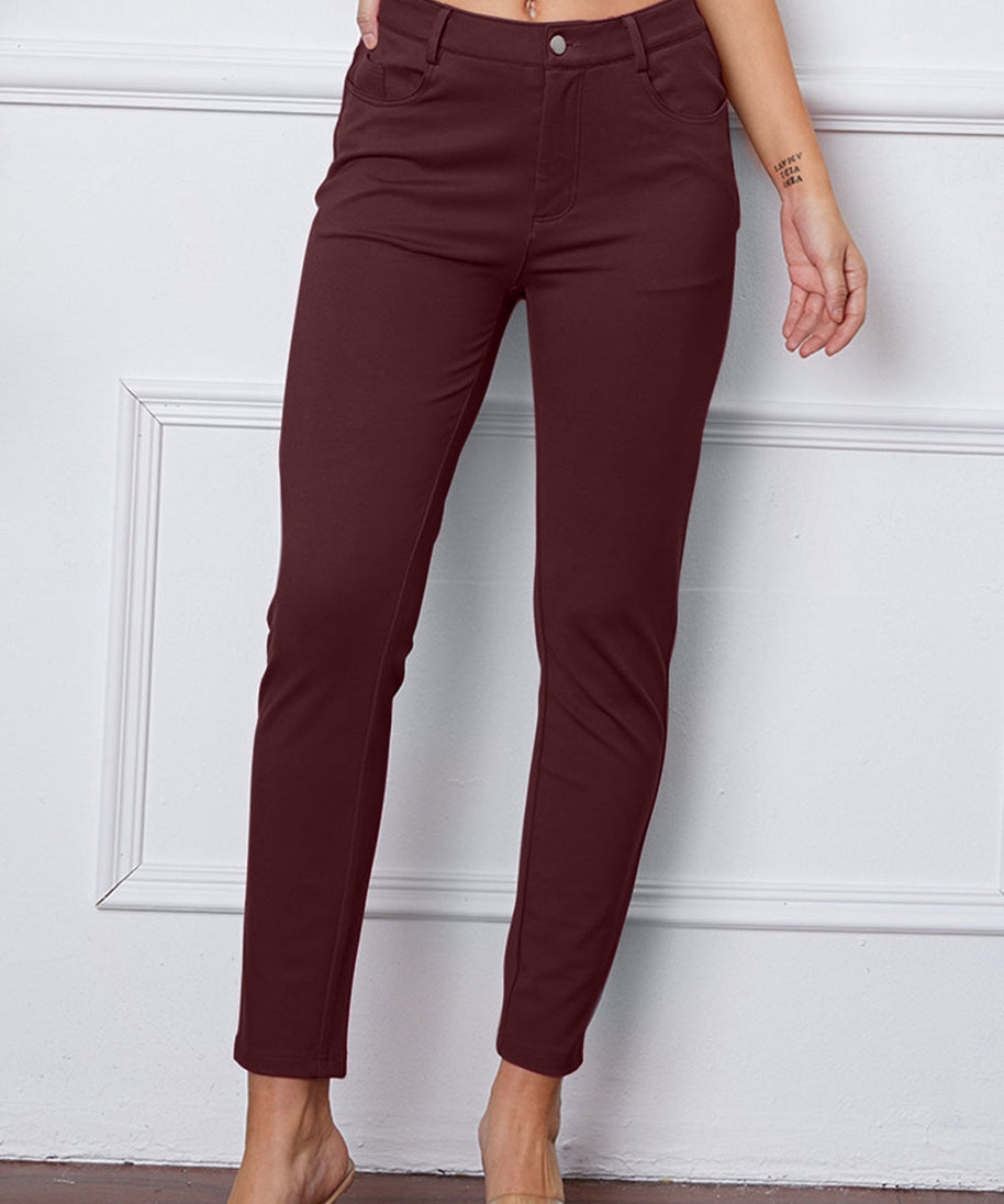 StretchyStitch Pants by Basic Bae