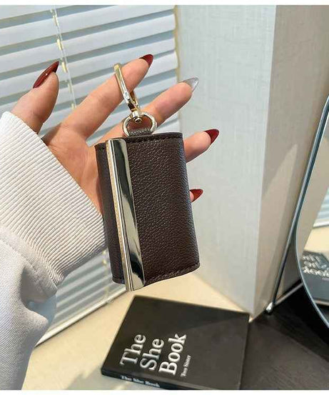 Women's Handbag With Key-ring Design Lightweight Shoulder Bag Large Capacity Shopping Bags