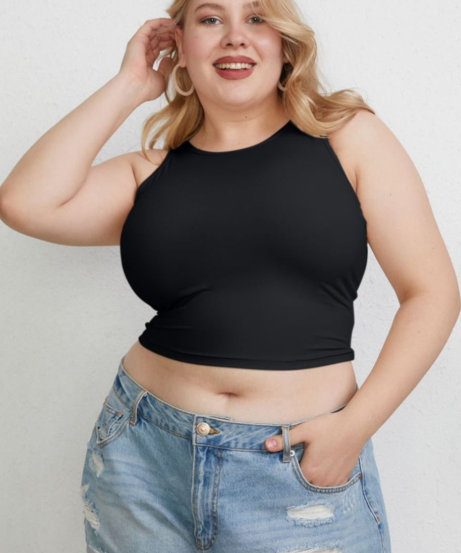 Basic Bae Full Size Round Neck Slim Tank