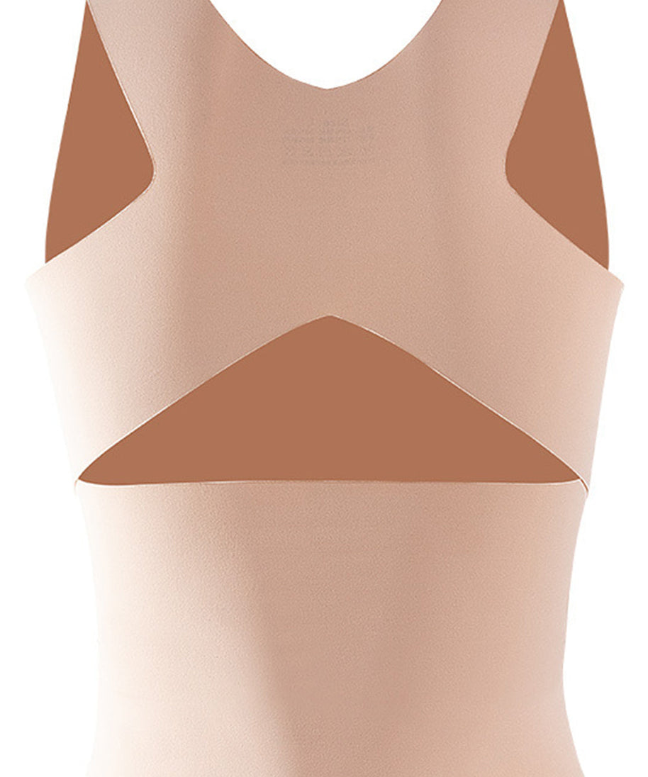 Basic Bae Scoop Neck Shapewear Tank with Removable Paddings