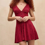 Women's Casual Dress | S–2XL | 100% Polyester | Haqqzo.Com
