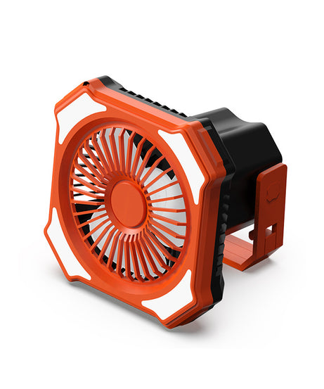 Portable Camping Fan and Lantern with Power Bank