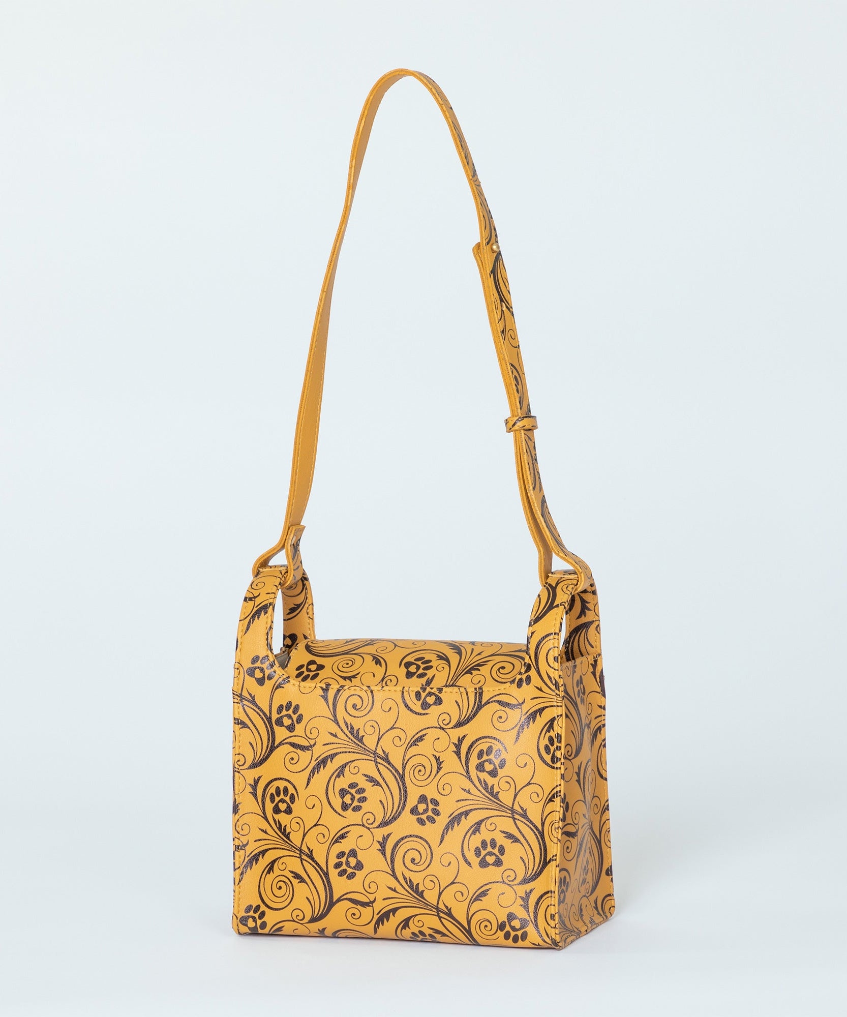 Paws & Vines Faux Leather Purse