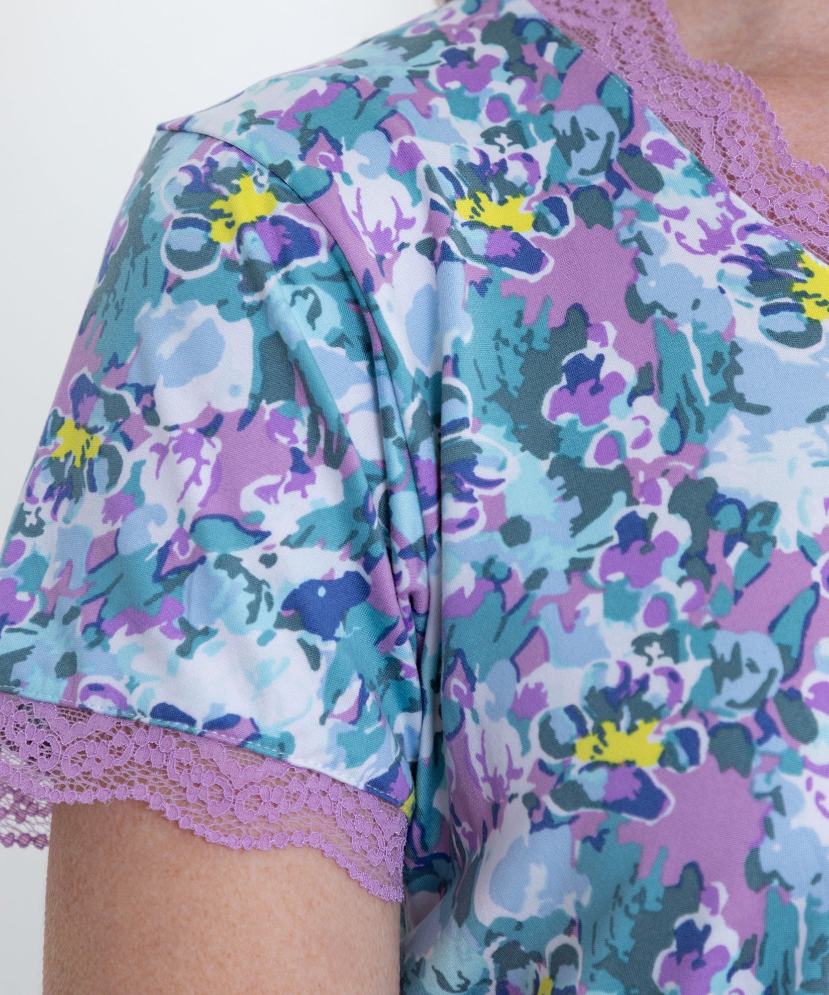 Marble Paw Garden Soft Touch Pajama Set
