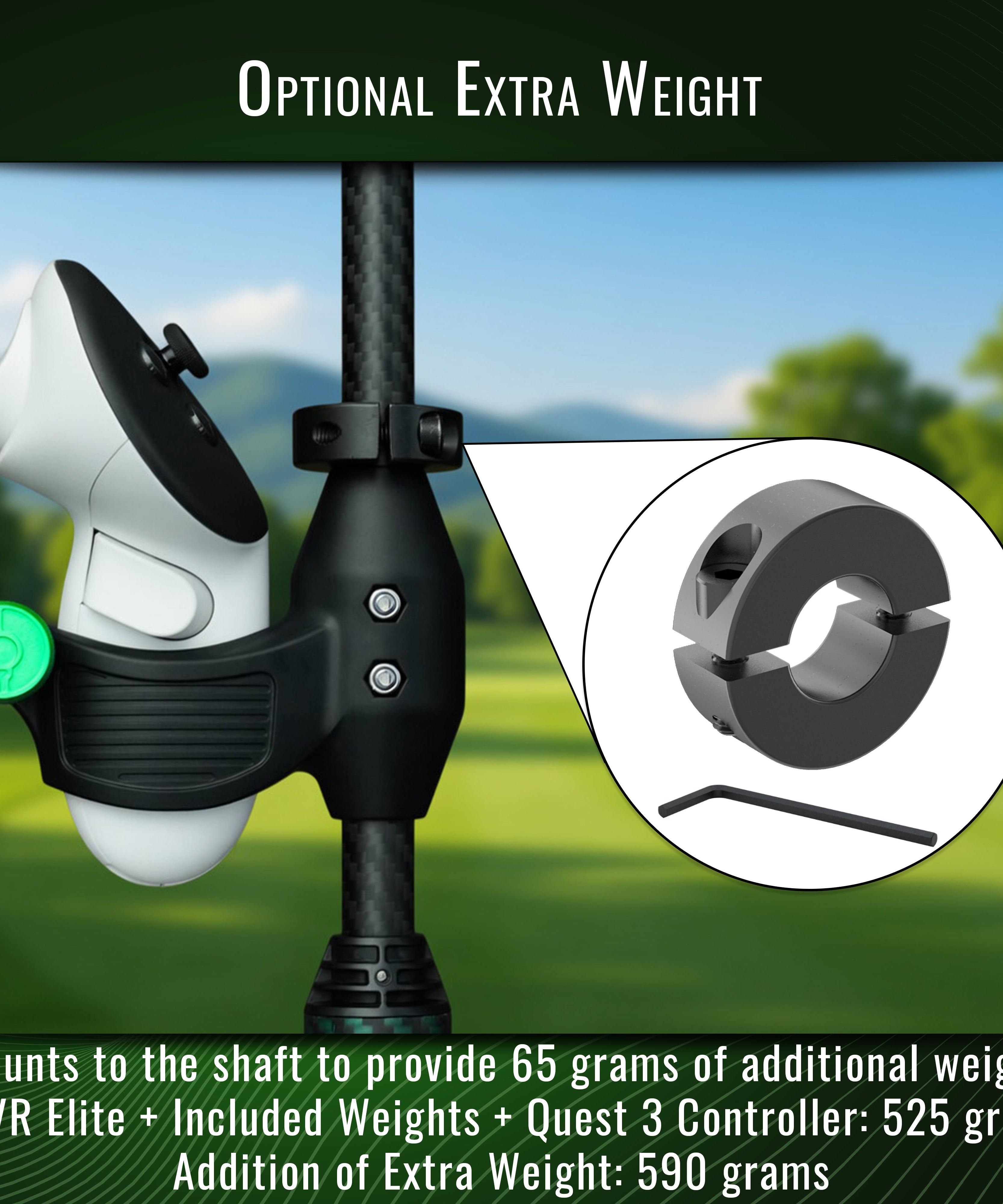 DriVR Elite Putter - VR Minigolf Accessory