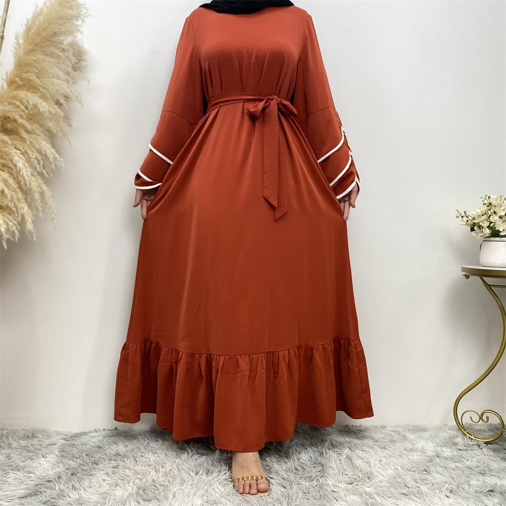 Muslim Fashion Dress for Women at Hem