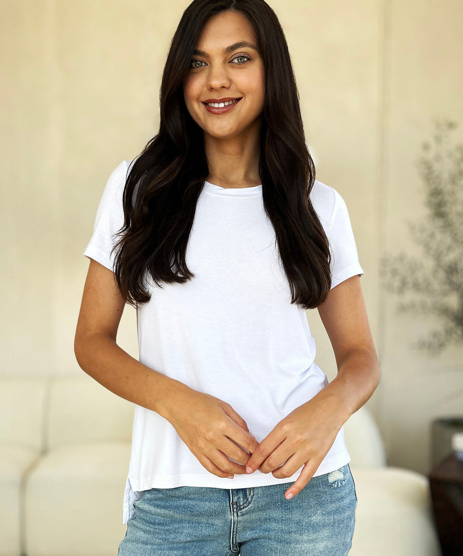 Basic Bae Full Size Round Neck Short Sleeve T-Shirt
