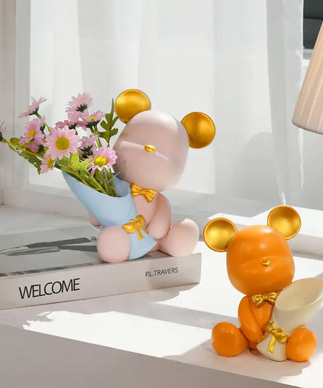 Mini-ornement créatif d'ours